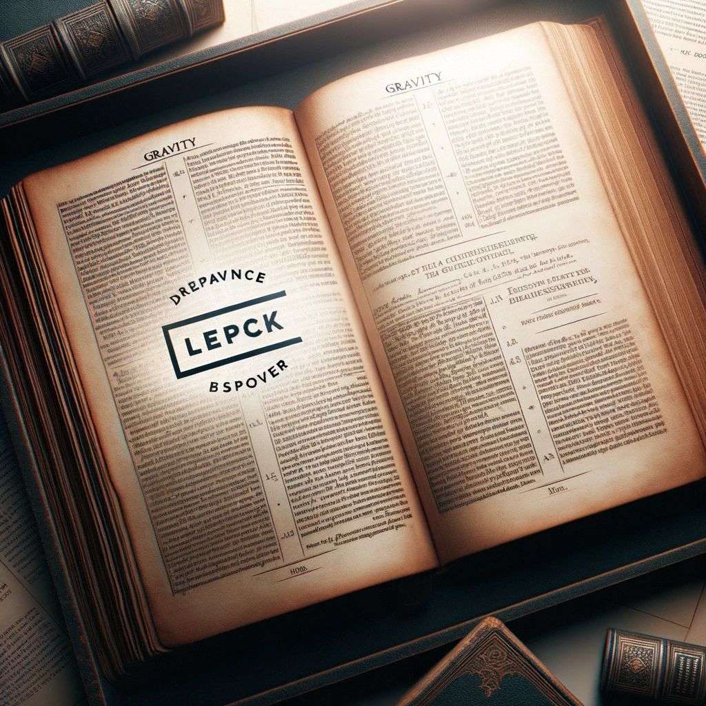 the discovery of gravity, brand mark
